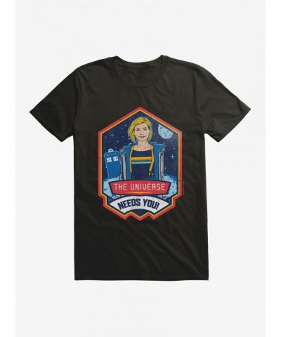 Doctor Who TARDIS Thirteenth Doctor Needed T-Shirt $11.23 T-Shirts