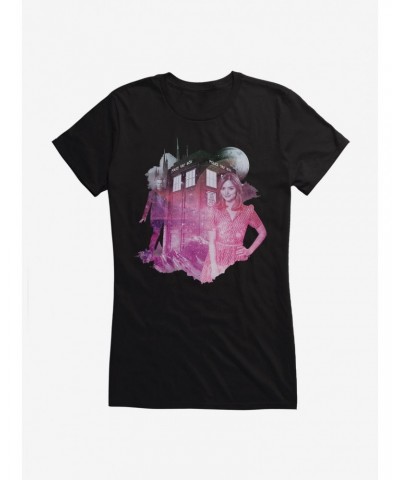 Doctor Who Clara And The Twelfth Doctor Girls T-Shirt $12.20 T-Shirts