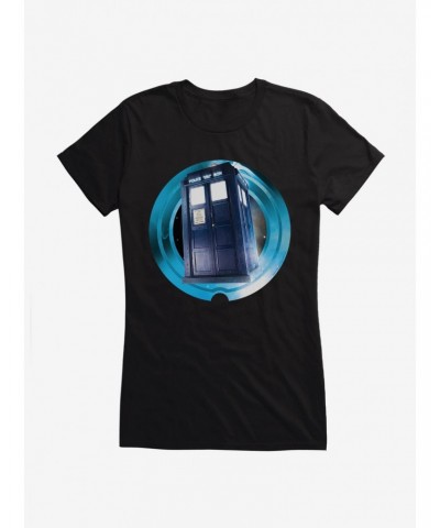 Doctor Who TARDIS Ready To Go Girls T-Shirt $7.72 T-Shirts