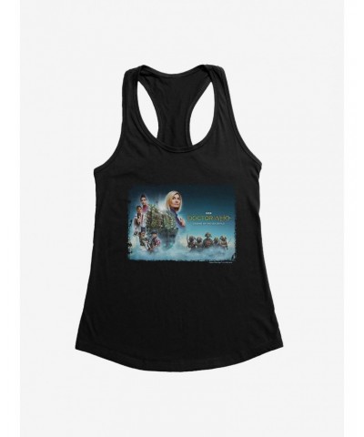 Doctor Who The Thirteenth Doctor Legend Of The Sea Devils Girls Tank $8.96 Tanks