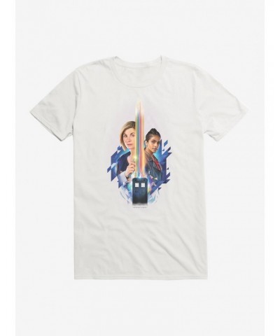 Doctor Who Thirteenth Doctor Pride T-Shirt $7.17 T-Shirts