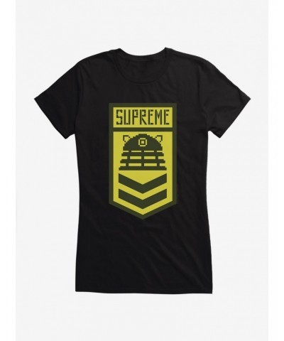 Doctor Who Dalek Supreme Girls T-Shirt $10.71 T-Shirts