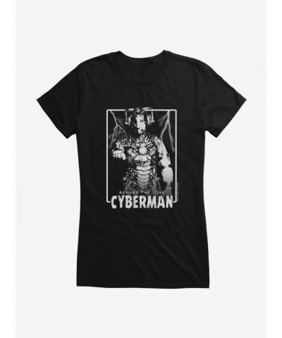 Doctor Who Series 12 Episode 8 Beware The Lone Cyberman Girls T-Shirt $10.21 T-Shirts